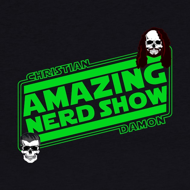 Ecto Green Amazing Nerd Show Logo by The Amazing Nerd Show 